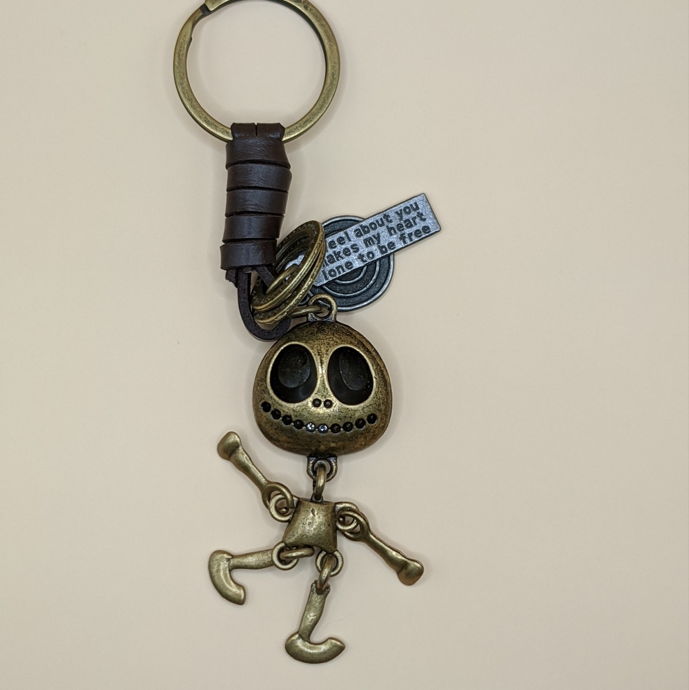 The Nightmare Before Christmas 🎄 Vintage look keychain - Jack Skellington - Picture 2 of 5